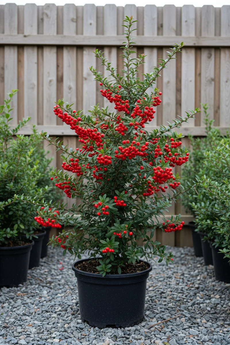 Feuerdorn 'Ventoux Red' / Pyracantha coccinea 'Ventoux Red'
