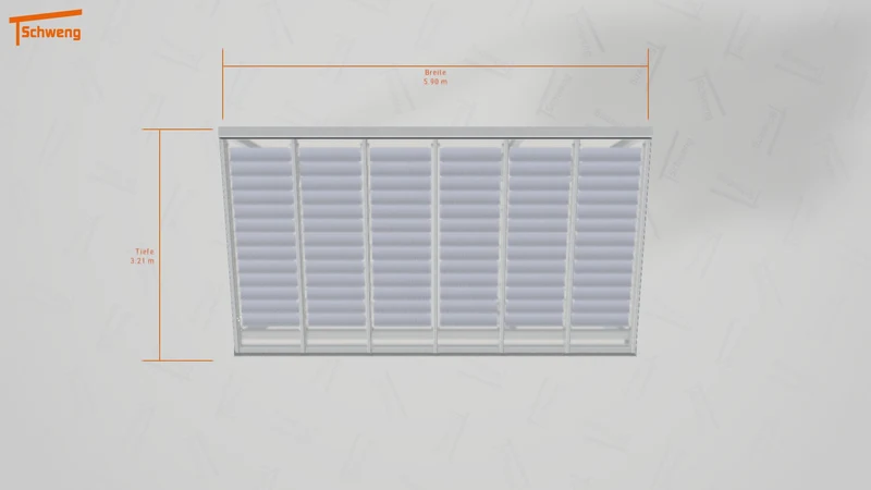 #DE Schweng Terrassenüberdachung S400 (ID jj849w)