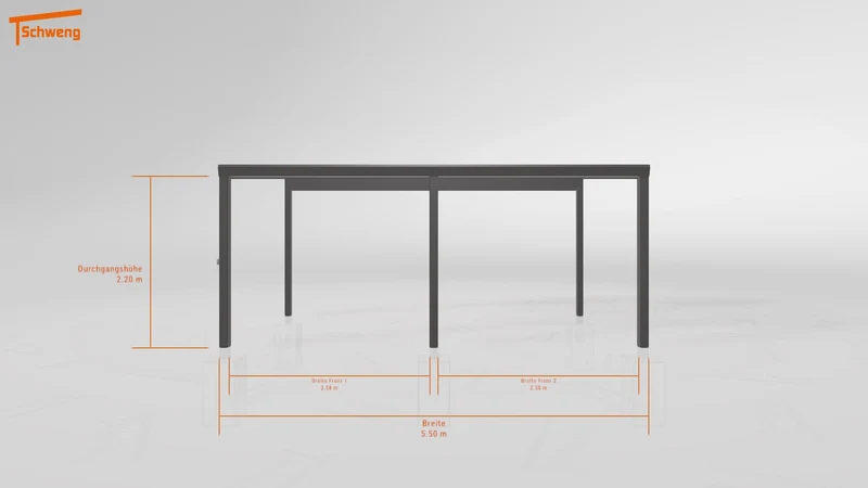 #DE Schweng Terrassenüberdachung S400 (ID g752bd)