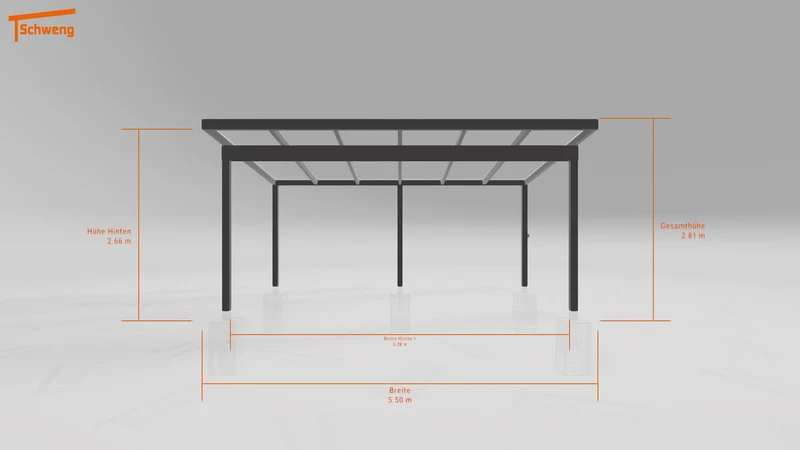 #DE Schweng Terrassenüberdachung S400 (ID g752bd)