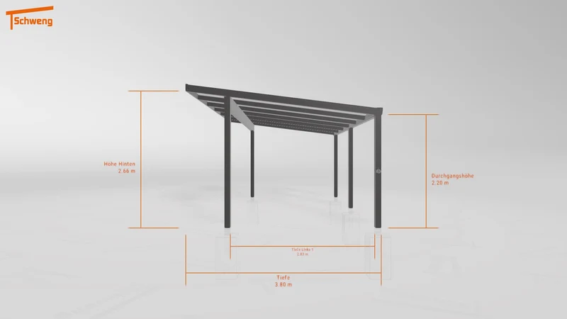 #DE Schweng Terrassenüberdachung S400 (ID g752bd)