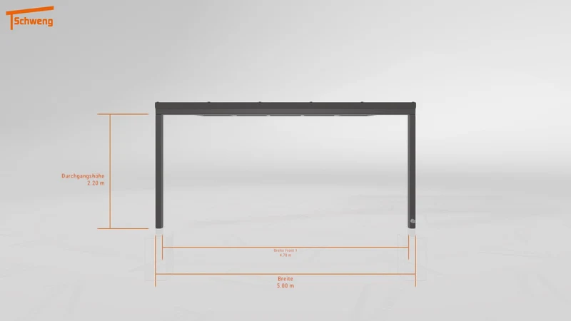 #AT Schweng Pultdachcarport S350 (ID rjn8qk)