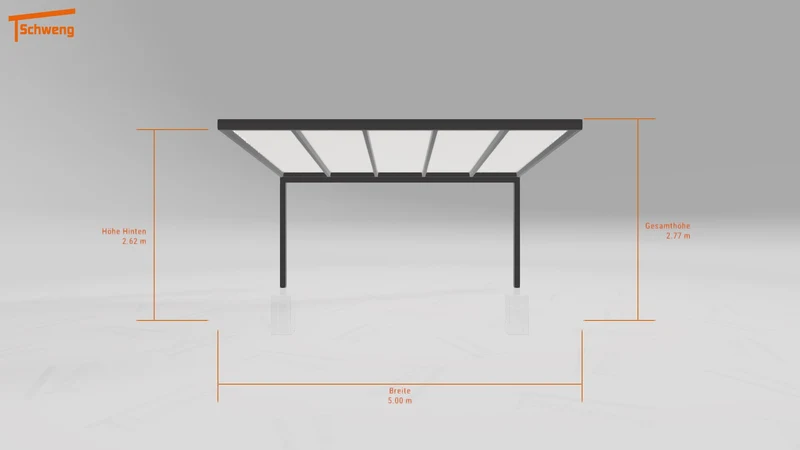 #AT Schweng Pultdachcarport S350 (ID rjn8qk)