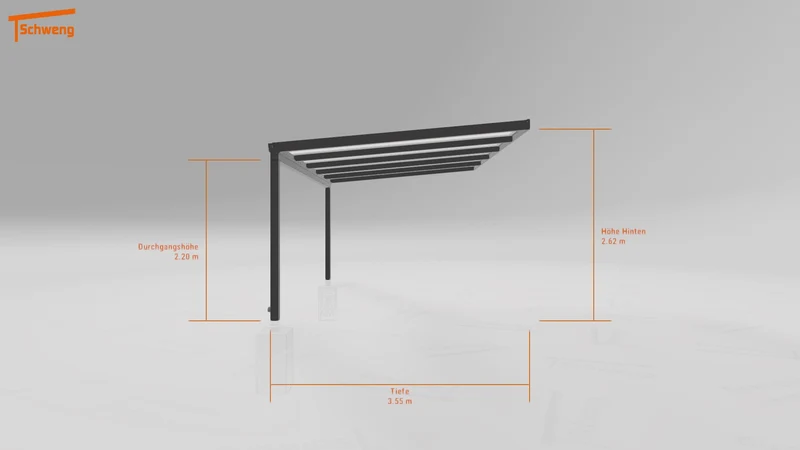 #AT Schweng Pultdachcarport S350 (ID rjn8qk)