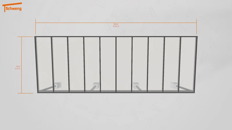 #DE Schweng Terrassenüberdachung S350 (ID n5mybv)