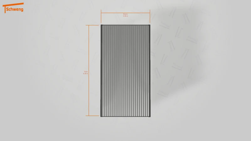#DE Schweng Flachdachcarport C600 (ID bkp4wb)