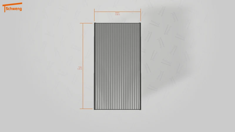 #DE Schweng Flachdachcarport C600+ (ID zbw2nm)