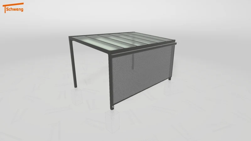 #DE Schweng Terrassenüberdachung S400 (ID jj8yn8)