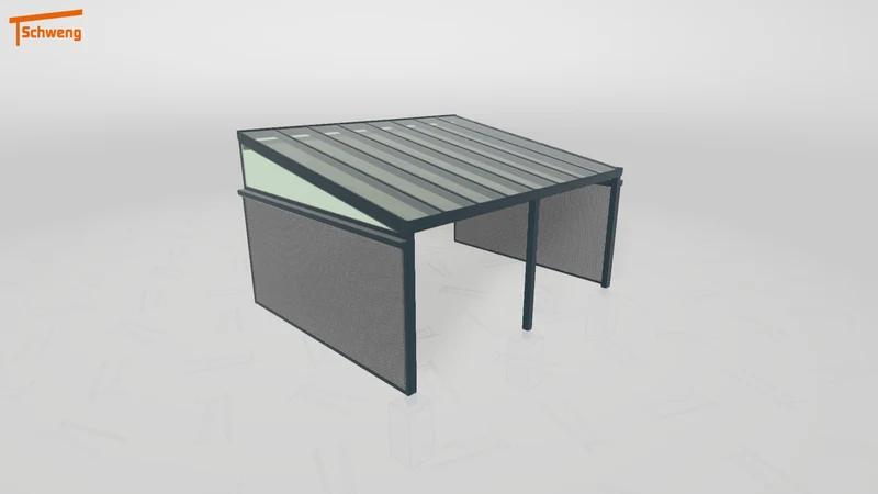 #DE Schweng Terrassenüberdachung S400 (ID n5m877)