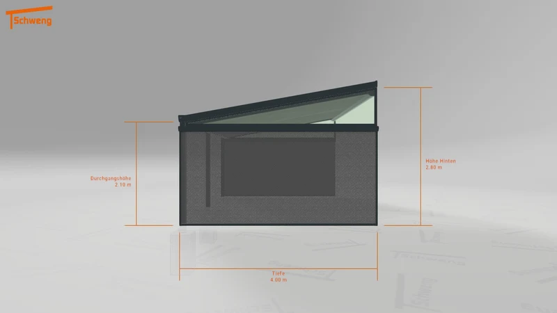 #DE Schweng Terrassenüberdachung S400 (ID n5m877)