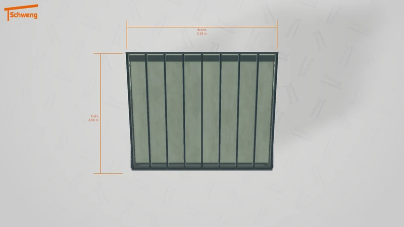 #DE Schweng Terrassenüberdachung S400 (ID n5m877)