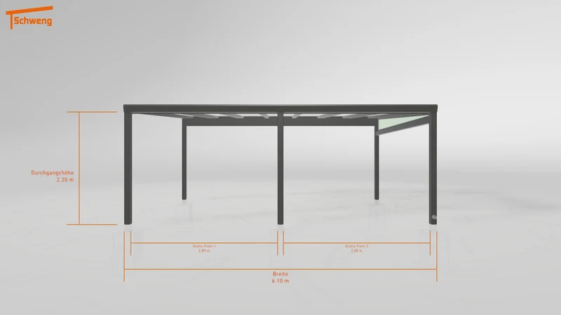 #DE Schweng Pultdachcarport S400 (ID v47n5j)