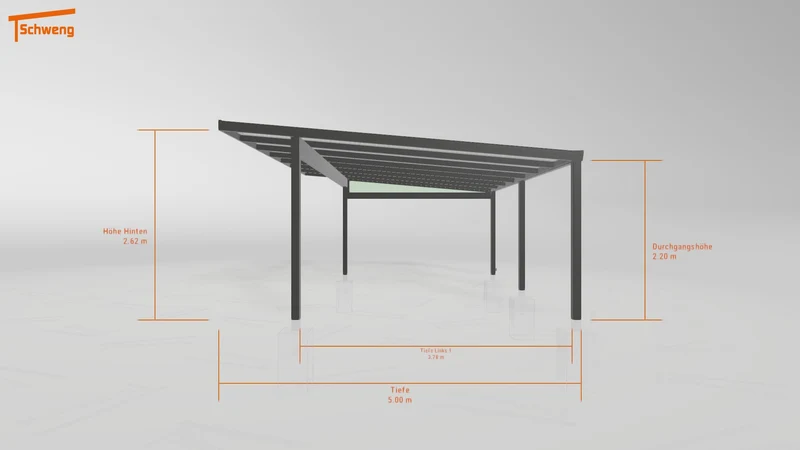 #DE Schweng Pultdachcarport S400 (ID v47n5j)