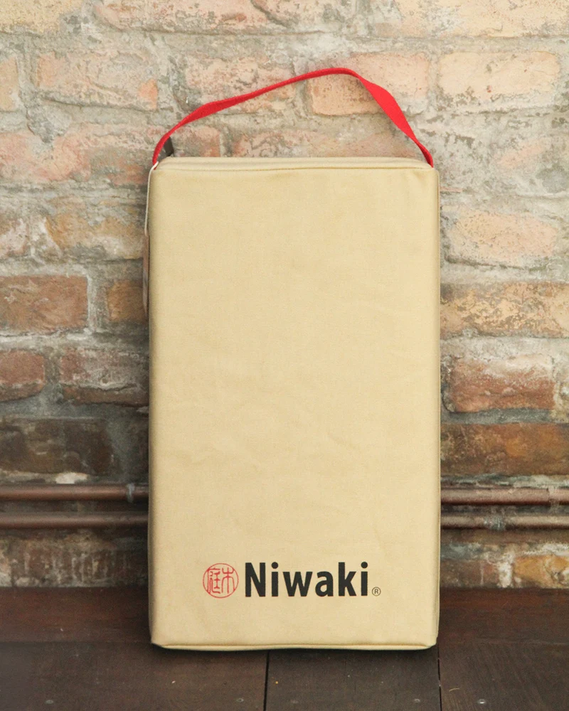 Niwaki | Kniekissen aus robustem Canvas 48.5 × 28.5 × 5.5 cm