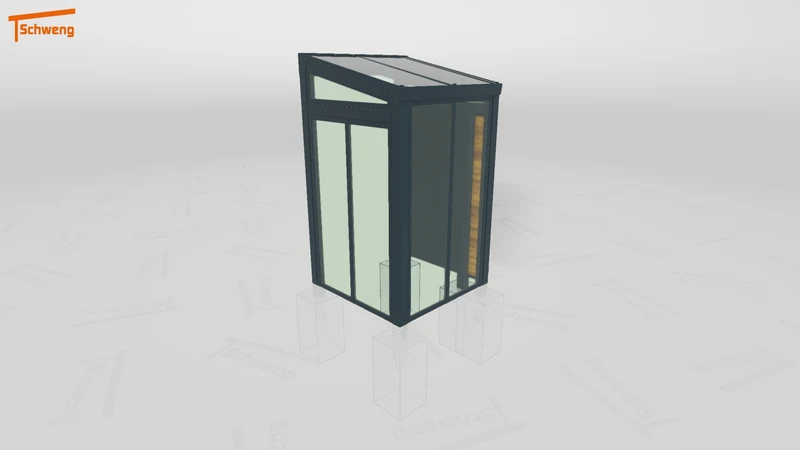 #DE Schweng Terrassenüberdachung S350 (ID 33j553)