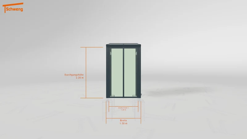 #DE Schweng Terrassenüberdachung S350 (ID 33j553)