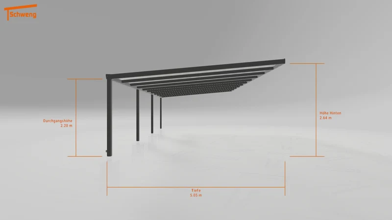#DE Schweng Terrassenüberdachung S400 (ID w3xbxr)