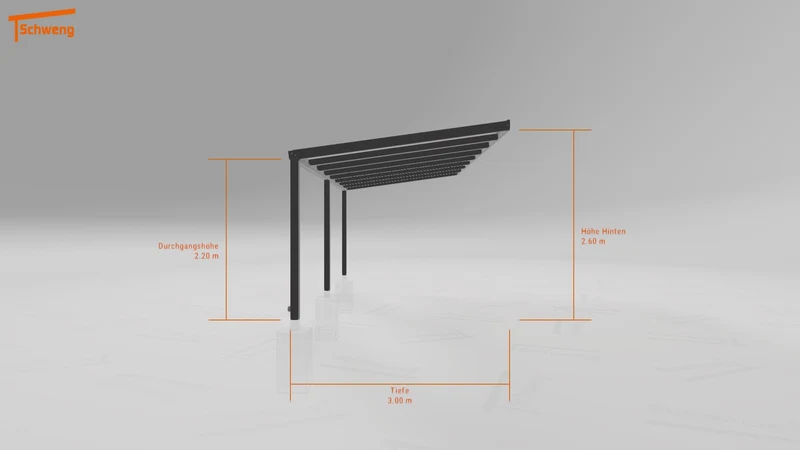 #DE Schweng Terrassenüberdachung S350 (ID 9wvzv3)