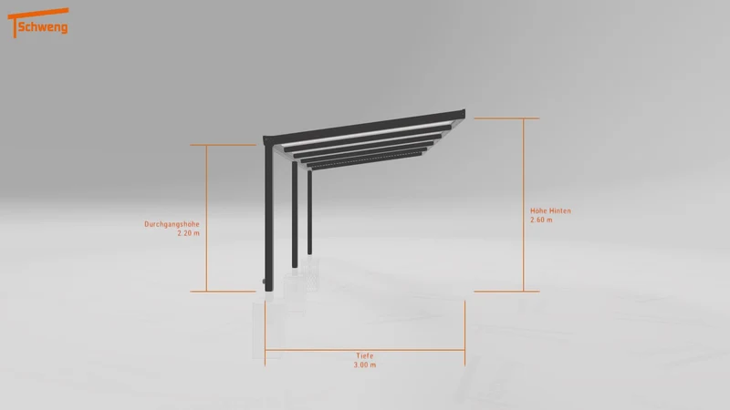 #DE Schweng Terrassenüberdachung S400 (ID k2j4rd)