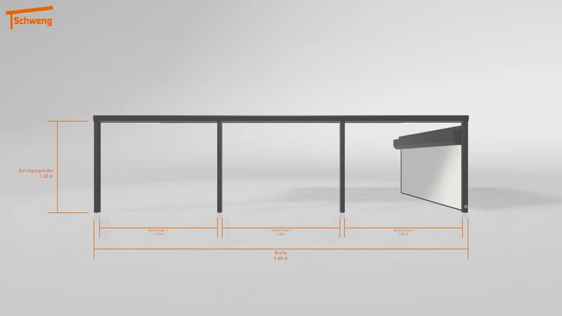 #DE Schweng Pultdachcarport S400 (ID mj29rj) #MTG