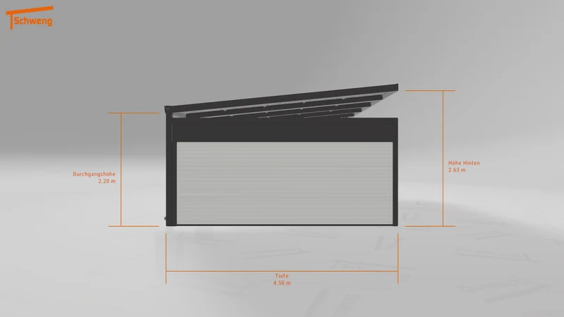 #DE Schweng Pultdachcarport S400 (ID mj29rj) #MTG