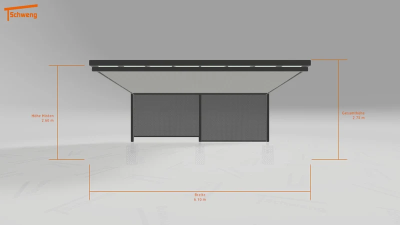 #DE Schweng Terrassenüberdachung S400 (ID 42w7kz)