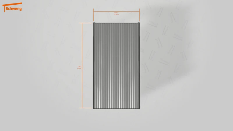 #DE Schweng Flachdachcarport C600 (ID 85p24w)