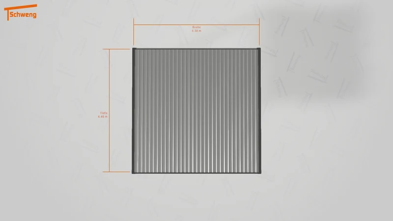 #AT Schweng Flachdachcarport C600 (ID 9wv94g)