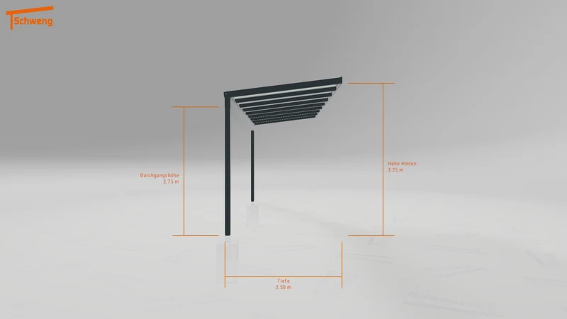 #DE Schweng Pultdachcarport S350 (ID qdvz7v) #MTG
