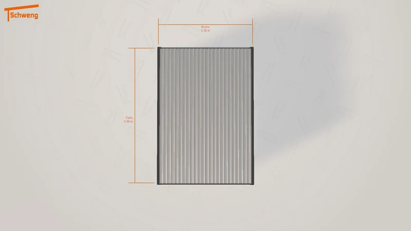 #DE Schweng Flachdachcarport C600 (ID v45y4q) #MTG
