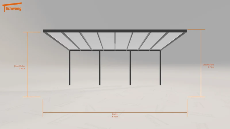 #DE Schweng Pultdachcarport S400 (ID zbjvv7)