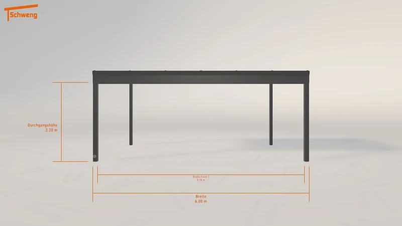 #DE Schweng Terrassenüberdachung S350 (ID v4j88r)