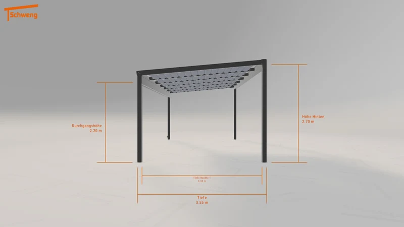 #DE Schweng Terrassenüberdachung S350 (ID v4j88r)