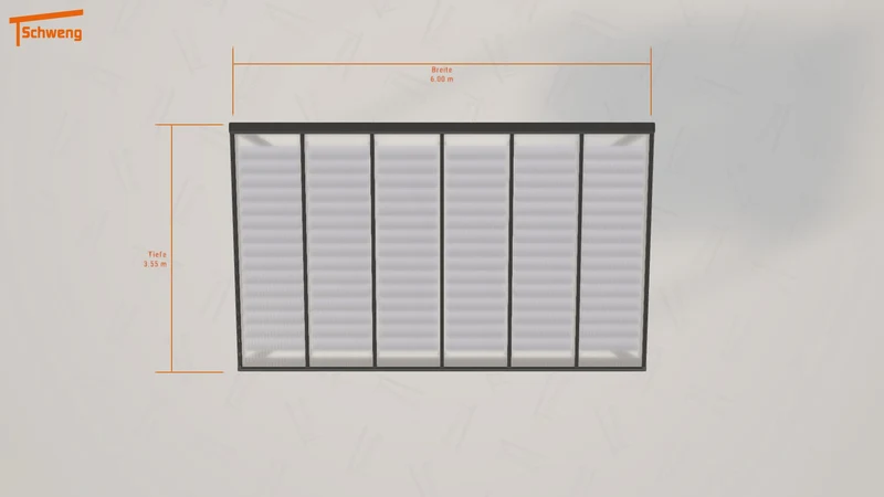 #DE Schweng Terrassenüberdachung S350 (ID v4j88r)
