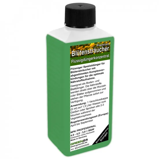 Blütenstrauch-Dünger