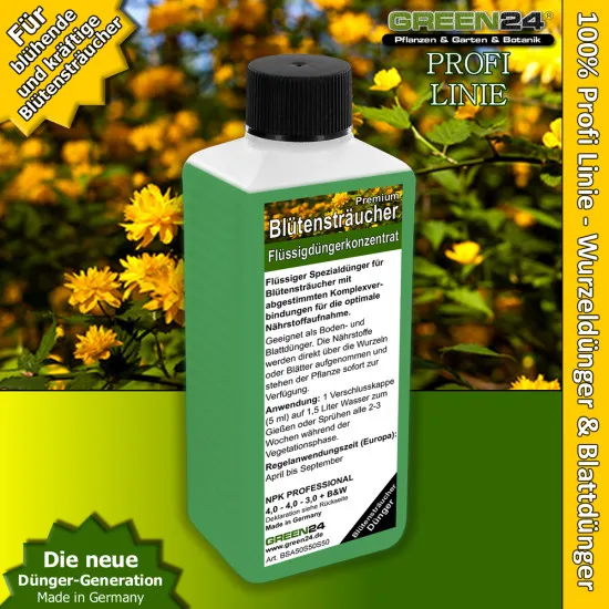 Blütenstrauch-Dünger