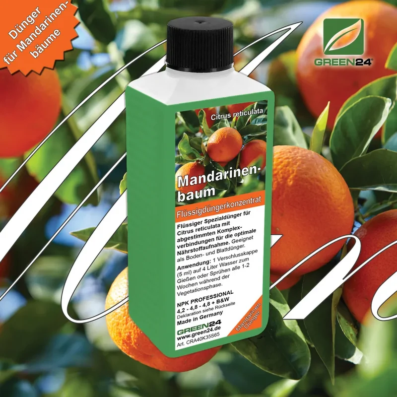 Mandarinenbaum-Dünger