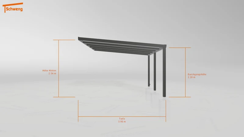 #DE Schweng Terrassenüberdachung S400 (ID jj84zp)
