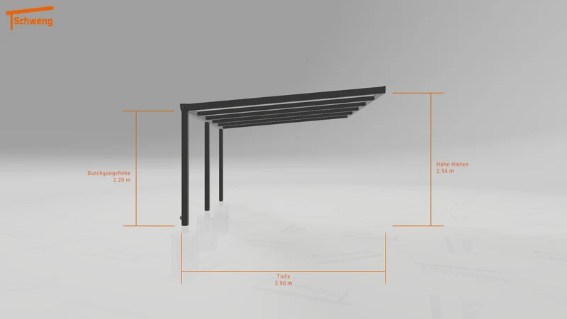 #DE Schweng Terrassenüberdachung S400 (ID jj84zp)