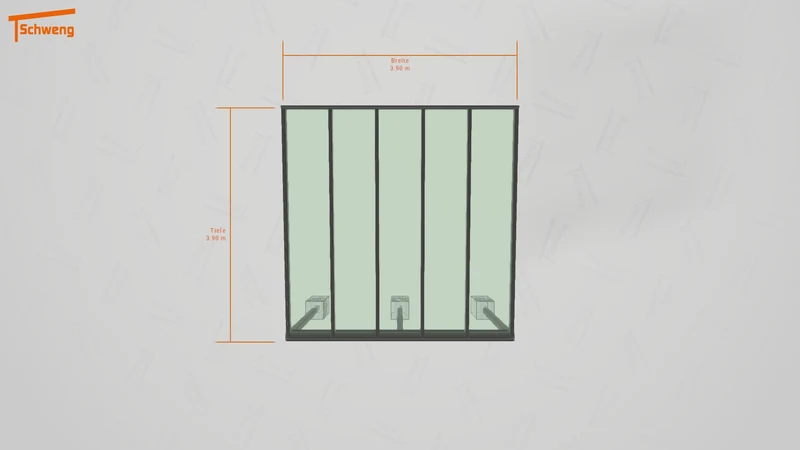 #DE Schweng Terrassenüberdachung S400 (ID jj84zp)