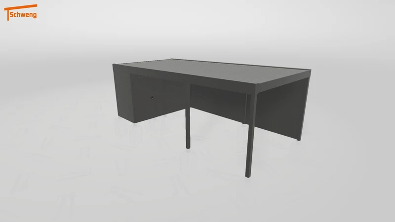 #DE Schweng Flachdachcarport C600 (ID dvn45b) #MTG