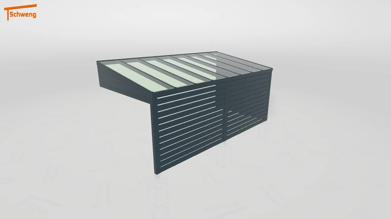 #DE Schweng Pultdachcarport S350 (ID mj29v3) #MTG