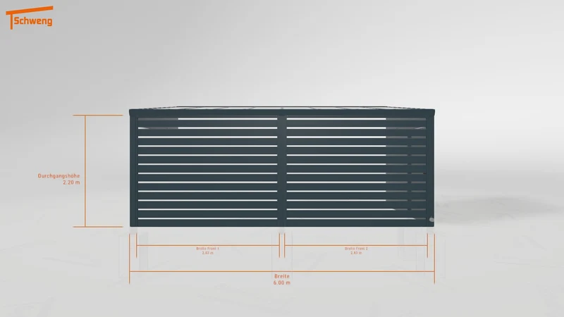 #DE Schweng Pultdachcarport S350 (ID mj29v3) #MTG