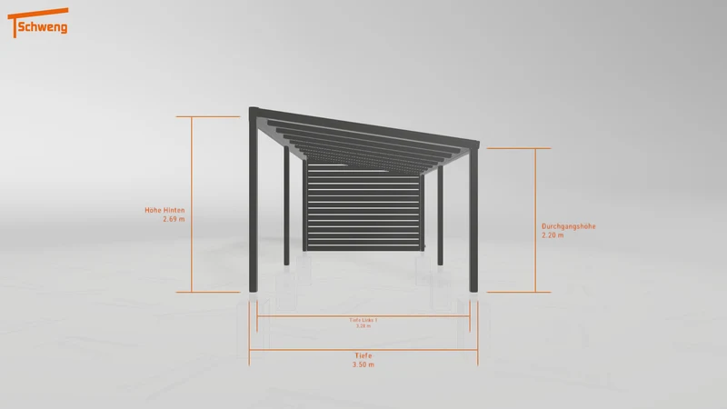 #DE Schweng Pultdachcarport S350 (ID 9wvzb9) #MTG