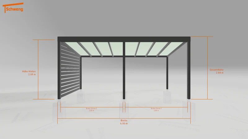 #DE Schweng Pultdachcarport S350 (ID 33j5xp) #MTG