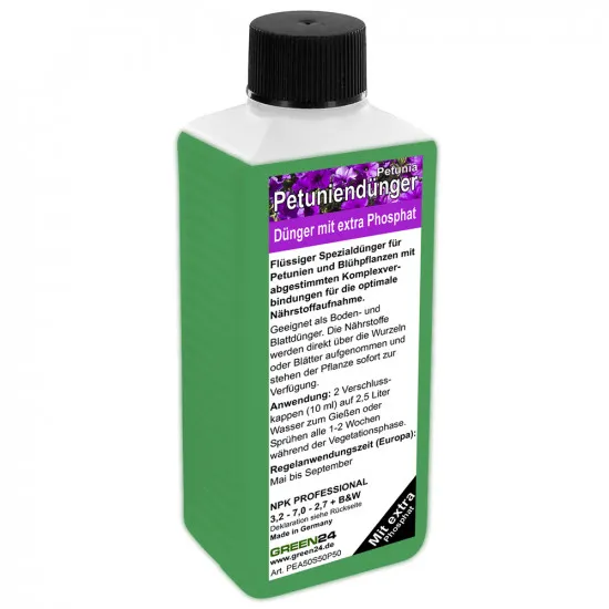 Petunien-Dünger mit extra Phosphat