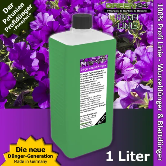 Petunien-Dünger mit extra Phosphat