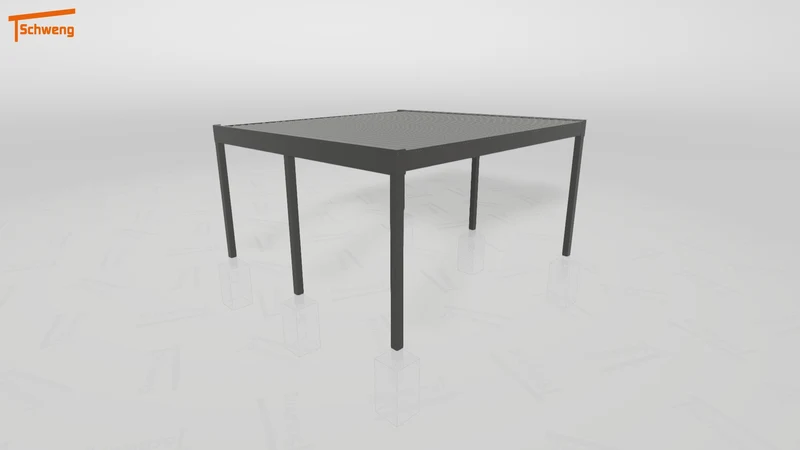 #AT Schweng Flachdachcarport C600 (ID bkpmrr)