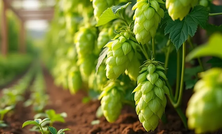 Hopfen-Substrat