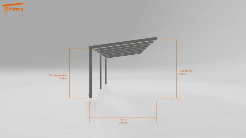 #DE Schweng Terrassenüberdachung S350 (ID mj2gvz)